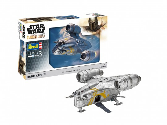 Revell The Mandalorian: The Razor Crest Model af rumfærge Monteringssæt 1:72