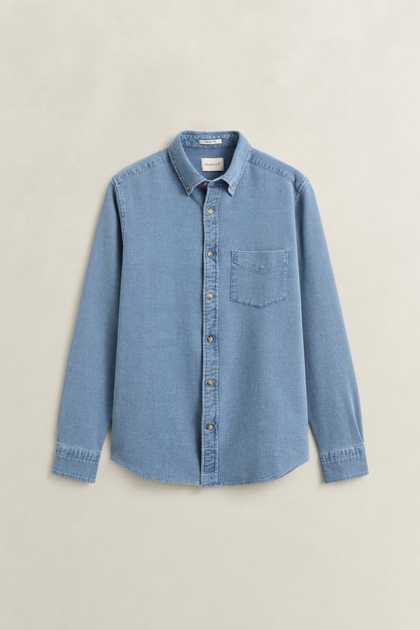 Miniatyrbild 3 av 8: Gant 3263033-980 Skjorta Button down-krage Långärmad Bomull