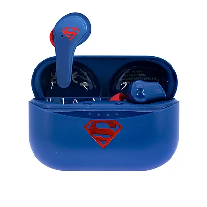 OTL Technologies DC Comics Superman Hörlurar Trådlös I öra Samtal/musik Bluetooth Blå