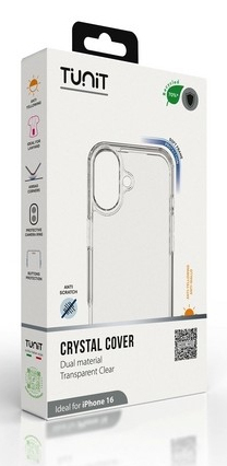 Miniatyrbild 4 av 4: TUNIT TTIP16CL mobiltelefonfodral 15,5 cm (6.1") Mobilskal Transparent