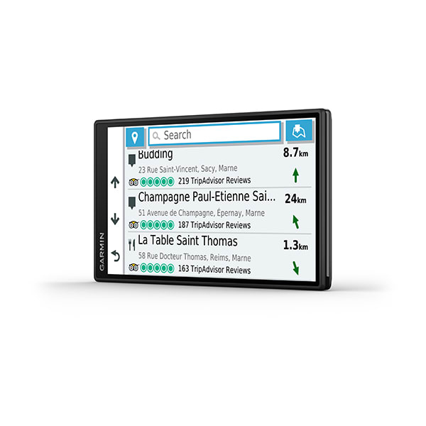 Garmin Drive 55 EU MT-S navigator Håndholdt / Fastsat 14 cm (5.5") TFT Berøringsskærm 150,5 g Sort