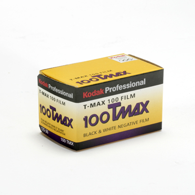 Kodak T-MAX 100 135/36 sort og hvid film