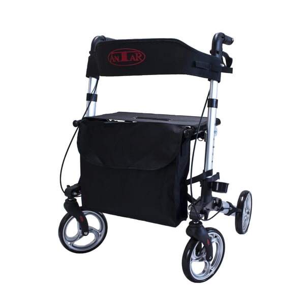 Miniatyrbillede 1 af 6: Antar AT51006 gangstativ & rollator Walker Sort 20,3 cm (8") 7,35 kg