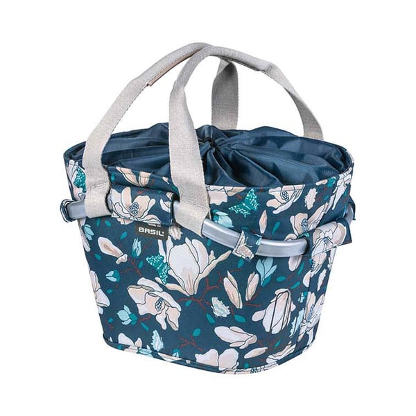 Basil Magnolia Carry All KF Front Cykelkurv 15 L Polyester Blå