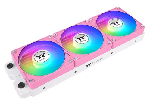 Pikkukuva 5 / 6: Thermaltake CL-F225-PL12PK-A Tietokoneen jäähdytysjärjestelmä Tietokonekotelo Ilmanjäähdytin 12 cm Vaaleanpunainen 3 kpl