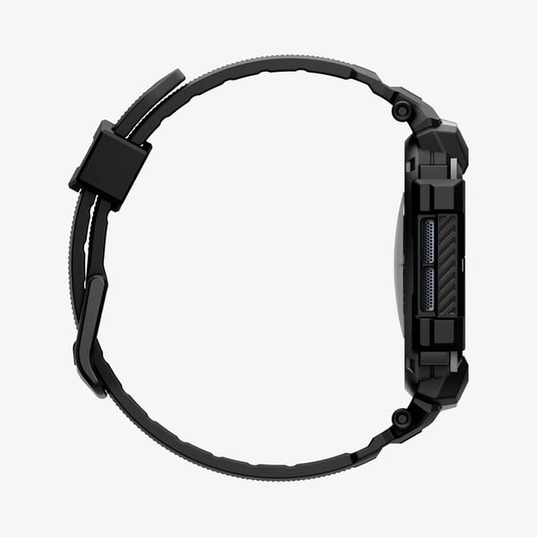 Spigen Rugged Armor Pro Kotelo Musta Termoplastinen polyuretaani (TPU)