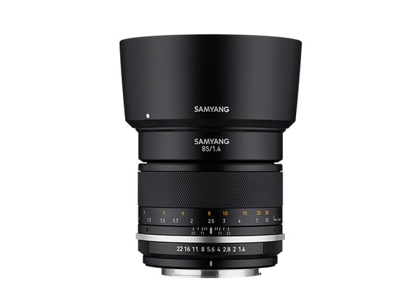 Samyang MF 85mm F1.4 MK2 MILC Standardobjektiv Svart