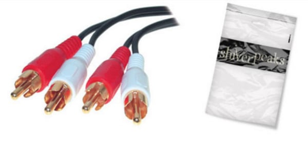shiverpeaks BS40504 ljudkabel 2,5 m 2x RCA Svart, Röd, Vit