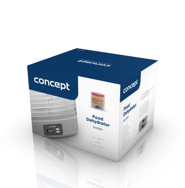 Miniatyrbild 2 av 3: Concept SO2080 mattork Vit 260 W