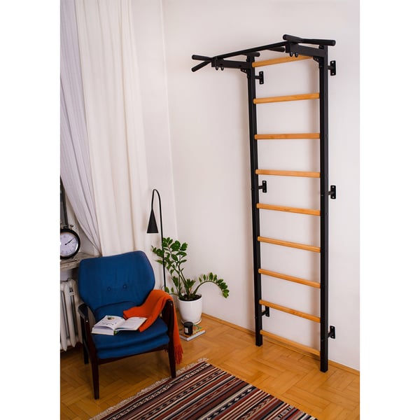 BenchK 721B pull-up bar 150 kg Sort, Hvid Væg