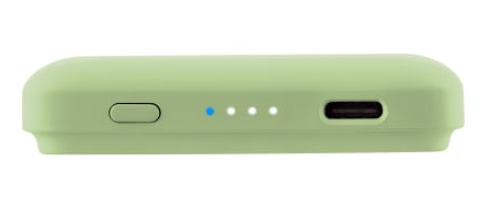 Miniatyrbillede 8 af 8: T'nB PBUMAG5GR powerbank 5000 mAh Trådløs opladning Grøn
