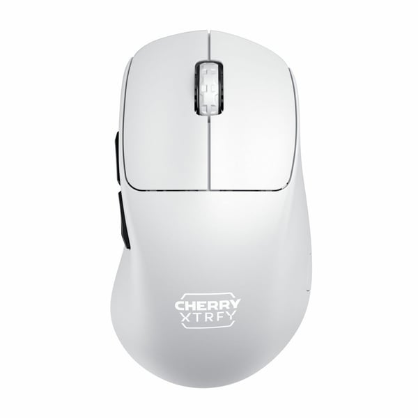 Pikkukuva 1 / 8: CHERRY XTRFY CX-M64W-PRO-WHITE hiiri Pelaaminen Oikeakätinen Langaton RF 26000 DPI