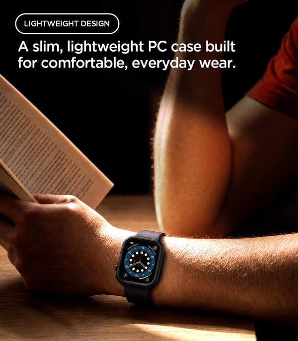 Spigen Thin Fit Boks Sort Polykarbonat (PC)