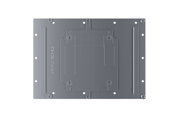 Alphacool 13554 delar och tillbehör till kylsystem för datorer Bakre platta