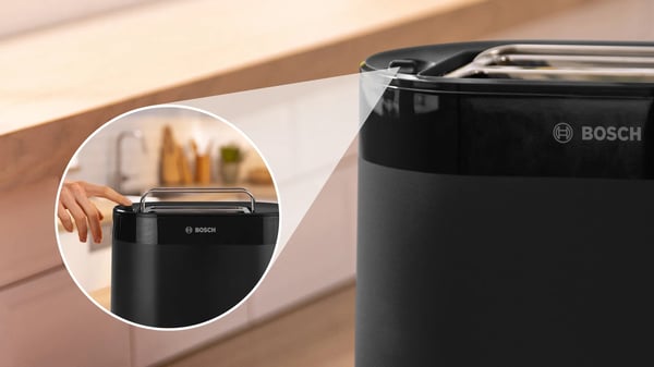 Bosch TAT2M123 leivänpaahdin 6 2 viipale(i)ta 950 W Musta