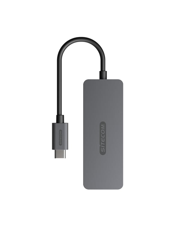 Pikkukuva 3 / 4: Sitecom CN-5010 keskitin USB 3.2 Gen 1 (3.1 Gen 1) Type-C 5000 Mbit/s Musta, Harmaa