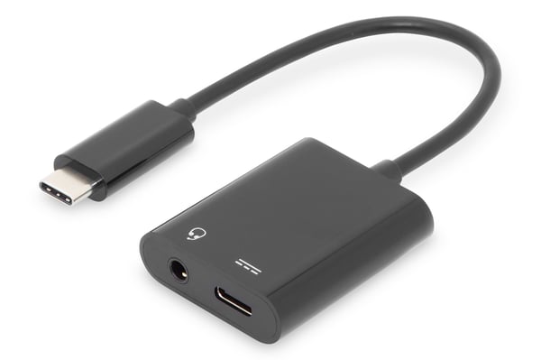 Digitus AK-300400-002-S kannettavien tietokoneiden telakka ja porttitoistin USB 3.2 Gen 1 (3.1 Gen 1) Type-C Musta Digitus AK-300400-002-S kannettavien tietokoneiden telakka ja porttitoistin USB 3.2 Gen 1 (3.1 Gen 1) Type-C Musta