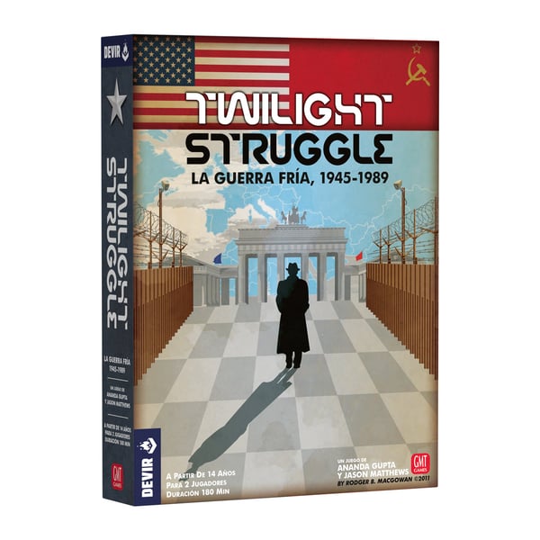 Devir Twilight Struggle 180 min Lautapeli Strategia