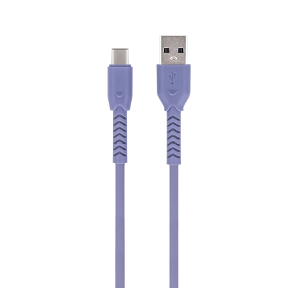 MaXlife OEM0100851 USB-kaapeli 1 m USB A USB C Purppura