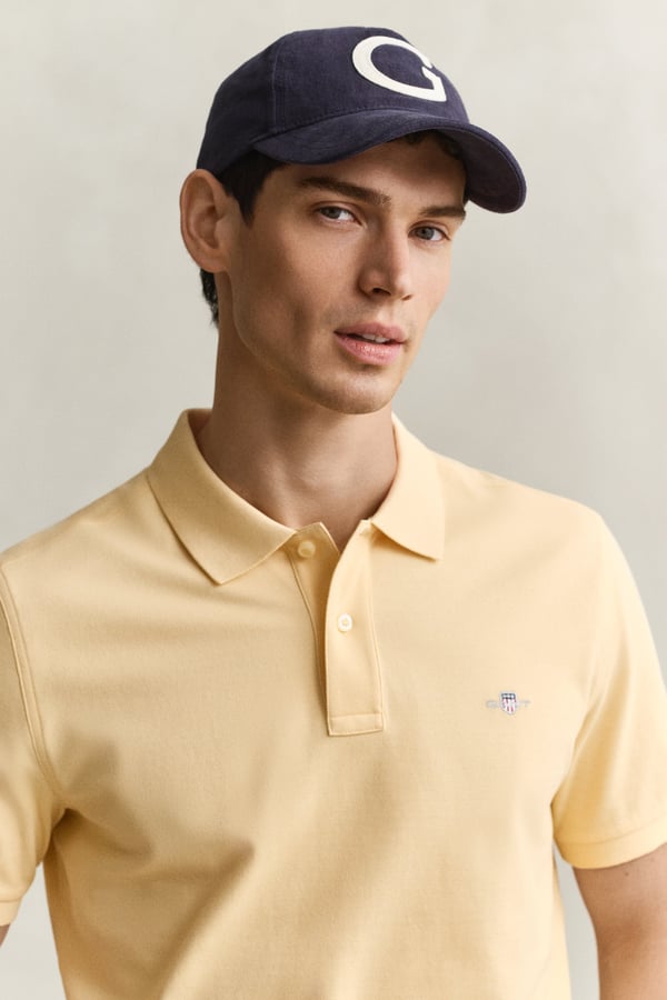 Miniatyrbild 4 av 5: Gant 2210-753 Pikétröja Button down-krage Kortärmad Bomull