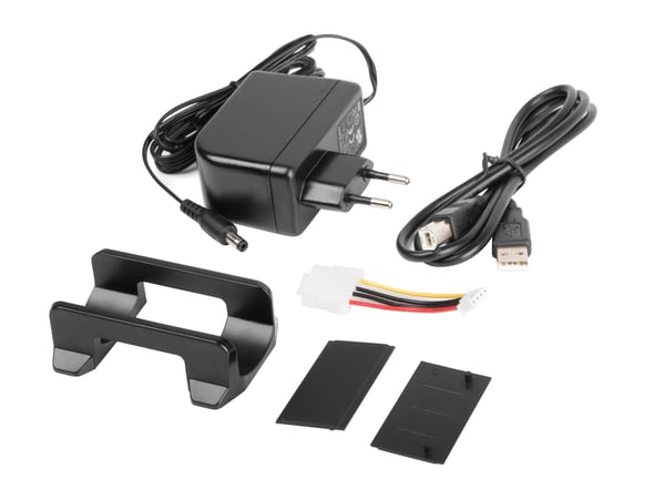 Miniatyrbild 3 av 6: NATEC NKZ-0448 Hölje för lagringsenheter HDD-hölje Svart 3.5"