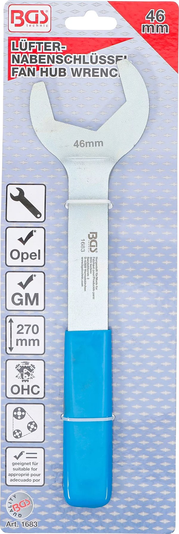 BGS technic Fan Hub Wrench