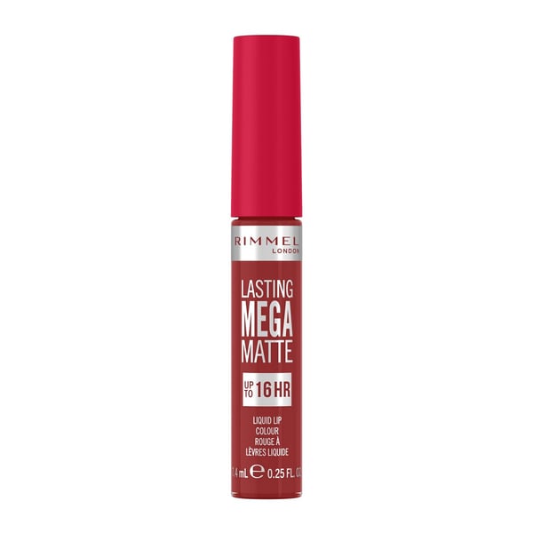Miniatyrbillede 1 af 4: Rimmel Lasting Mega Matte 7,4 ml 500 Fire Starters Mat