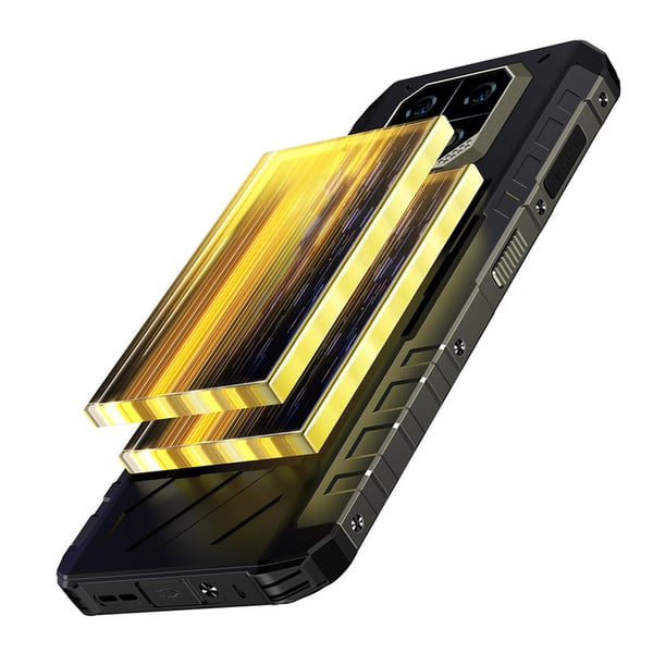 Ulefone Armor 22 16,7 cm (6.58") Android 13 4G USB Type-C 8 GB 128 GB 6600 mAh Musta