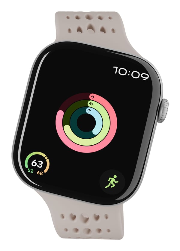 Miniatyrbillede 4 af 5: Decoded Ares O Watch Band Ler Silikone