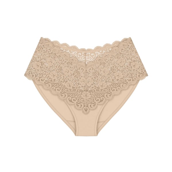Miniatyrbillede 1 af 5: Triumph Amourette Maxi Brief High-cut trusser Beige