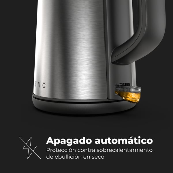 AENO EK3 elkedel 1,7 L 2200 W Sort