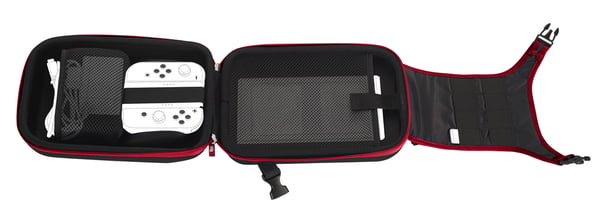 Bigben Interactive SWITCHVERTPOUCH väskor för bärbara spelkonsoller Överdrag Nintendo Svart