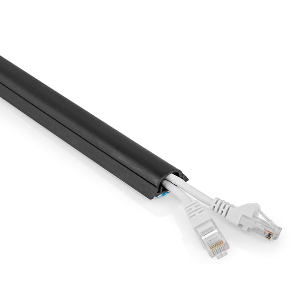 Nedis CMDT3312BK1500 kabelsamlare Golv Kabelränna Svart 1 styck