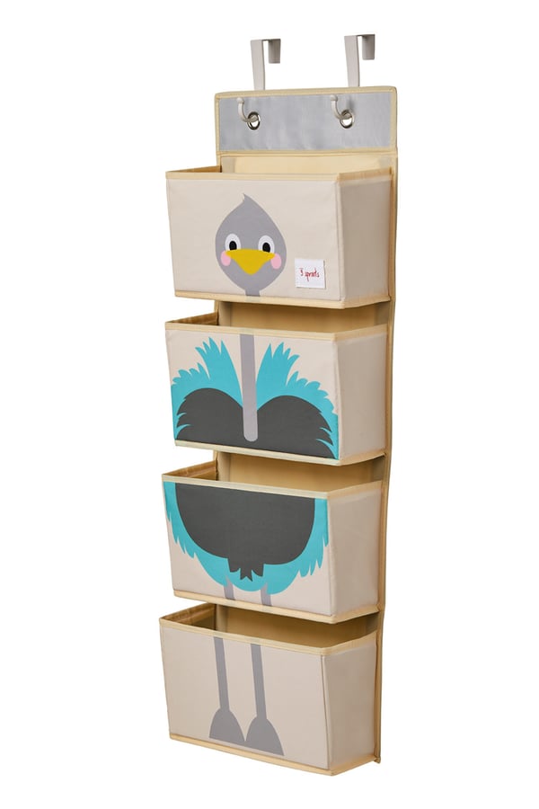 3 Sprouts SP3IWOOST bøjleopbevaring organisator Polyester Blå
