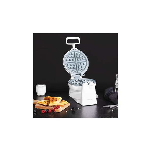Cecotec 08007 vaffeljern 4 vaffel/vafler 1000 W Hvid