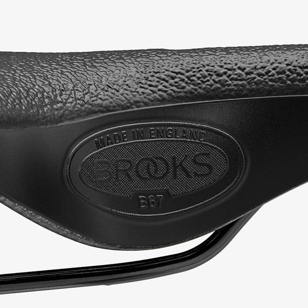 Miniatyrbillede 5 af 9: Brooks B67 By Unisex Cykelsadel
