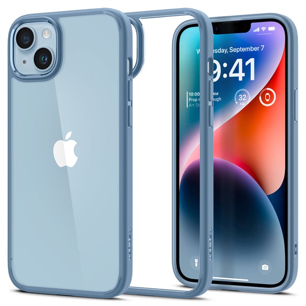 Miniatyrbillede 7 af 7: Spigen Ultra Hybrid mobiltelefon etui 15,5 cm (6.1") Cover Blå