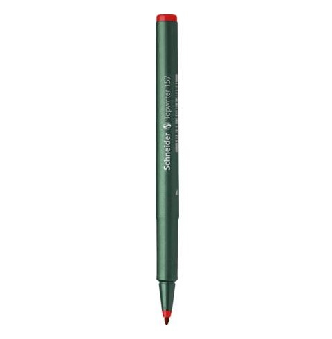 Schneider Schreibgeräte Topwriter 157 filtpen Rød 10 stk