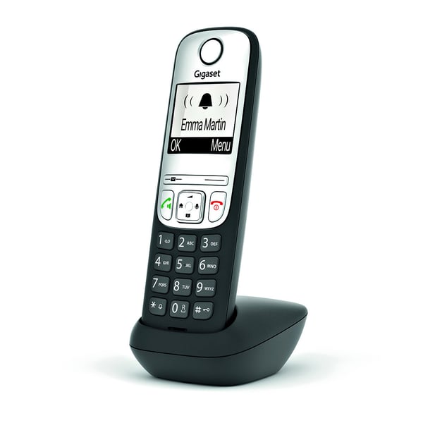 Miniatyrbillede 4 af 7: Gigaset A690HX Analog/DECT-telefon Nummervisning Sort, Sølv