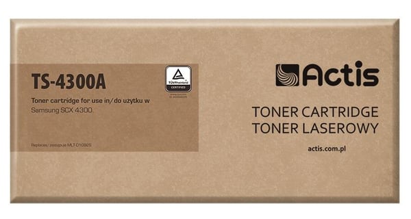 Actis TS-4300A värikasetti 1 kpl Yhteensopiva Musta