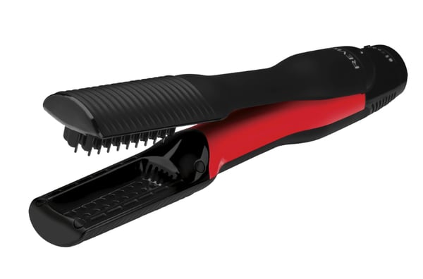 Revlon One-Step Air Straight Glattebørste Varm Sort, Rød