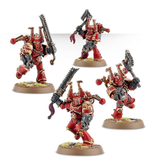 Miniatyrbillede 5 af 5: Games Workshop Khorne Berzerker