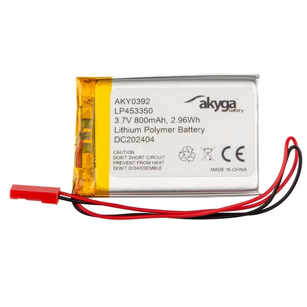 Akyga AKY0392 reservedel til mobiltelefon Batteri Sølv