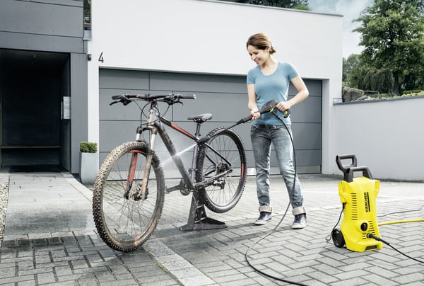 Miniatyrbild 5 av 10: Kärcher K 2 POWER CONTROL högtryckstvätt Upprätt Elektrisk 360 l/h Svart, Gul