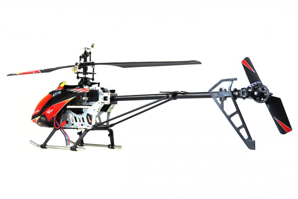 Amewi Buzzard Pro XL radiostyrd modell Helikopter Elmotor