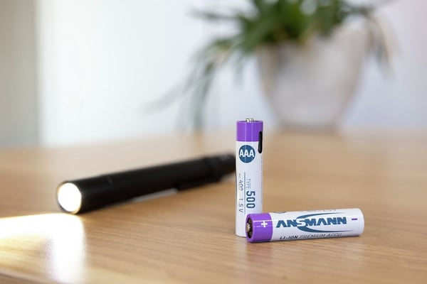 Miniatyrbillede 9 af 13: Ansmann 1311-0028 husholdningsbatteri Genopladeligt batteri AAA Lithium-Ion (Li-Ion)