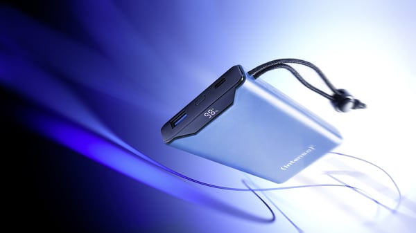 Miniatyrbild 5 av 9: Intenso 7332035 basstationer Litium Polymer (LiPo) 10000 mAh Blå