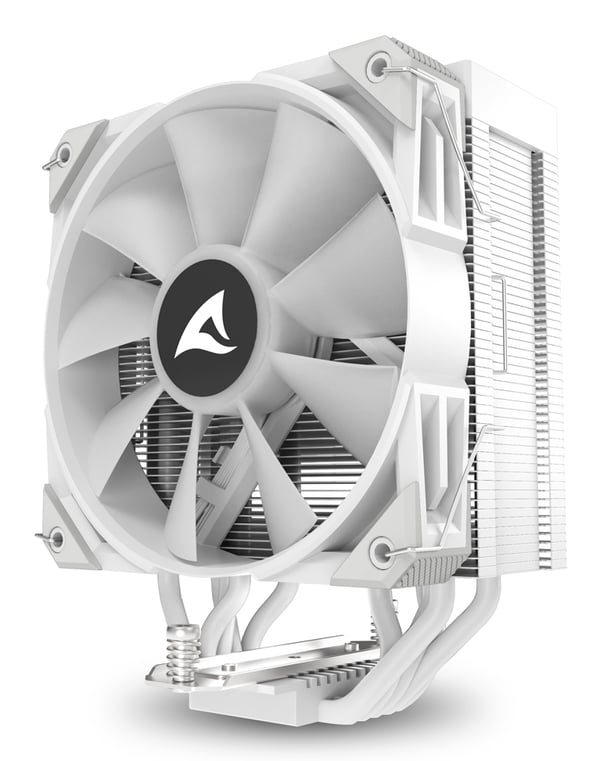 Sharkoon A50 RGB Processor Luftkylare 12 cm Vit 1 styck