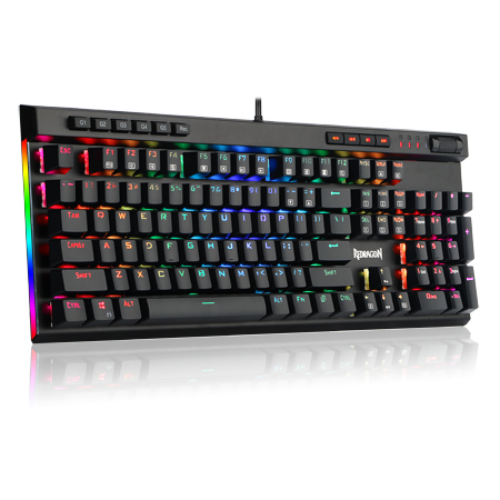 REDRAGON K580 VATA RGB tangentbord Spela USB QWERTY Engelska (USA) Svart