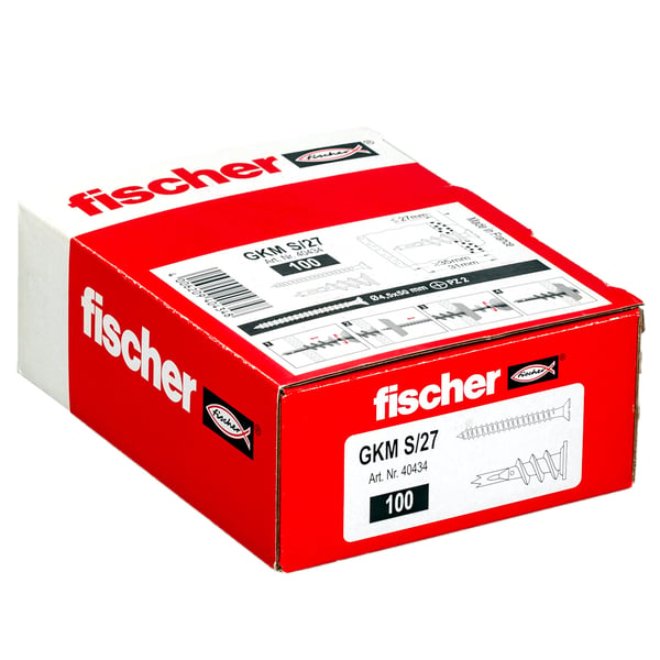 Miniatyrbillede 2 af 2: Fischer GKM 27 100 stk 31 mm